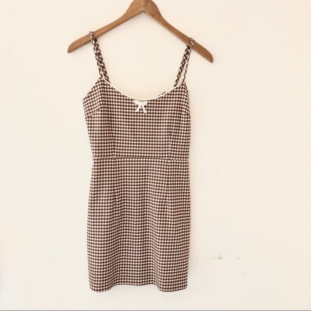 Urban Outfitters Plaid Mini Dress